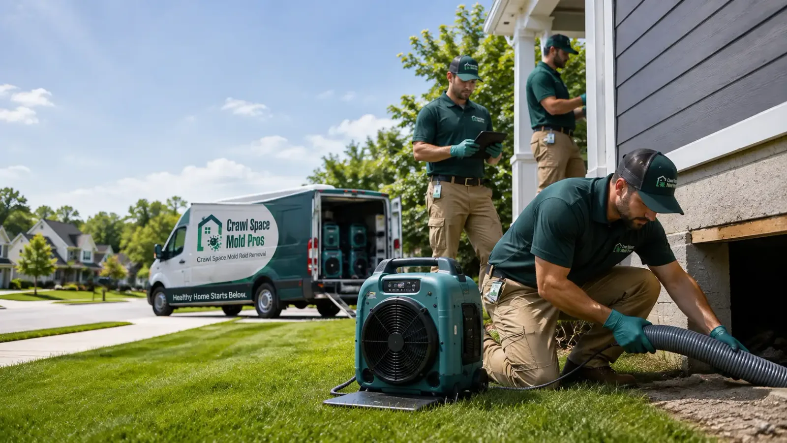 Crawl Space Mold Removal in Litchville, ND